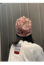 将图片加载到图库查看器,Unisex Beanie Hats Autumn Comfortable Cotton Hat Men Retro Knitted Hat Women Balaclava Sports Kerchief Bobble Hat Spring Knit Slouchy Lightweight Knit Hat Slouch Cap Casual Box Skellies Beanies Thin Bonnet Cap Autumn Casual Beanies Hat