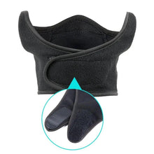 将图片加载到图库查看器,Unisex Breathable Black Half Ski Windproof Sport Mask Face Cover Ear Warmer For Winter Weather Men Running Thermal Masks Scarf Snowboard Ski Mask Neck Warmer