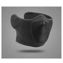将图片加载到图库查看器,Unisex Breathable Black Half Ski Windproof Sport Mask Face Cover Ear Warmer For Winter Weather Men Running Thermal Masks Scarf Snowboard Ski Mask Neck Warmer