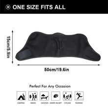 将图片加载到图库查看器,Unisex Breathable Black Half Ski Windproof Sport Mask Face Cover Ear Warmer For Winter Weather Men Running Thermal Masks Scarf Snowboard Ski Mask Neck Warmer