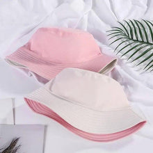 Load image into Gallery viewer, Unisex Double-faced Bucket Hat Colorful Sunscreen Women One Size Hat Outdoor Activities Modern Men Hats