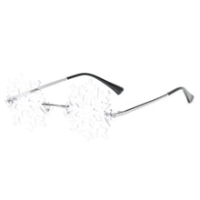 Load image into Gallery viewer, Unisex Elegant Diamond Shape Rimless Sunglasses Vintage Sun Glasses Cute Designs Excellent Gift For Summer