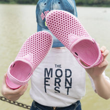 将图片加载到图库查看器,Unisex Fashion Beach Sandals Thick Sole Slipper Waterproof Anti-Slip Sandals Flip Flops Breathable Uppers Quick-Drying Garden Sandals Beach Slippers Slip On Clogs