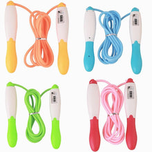 将图片加载到图库查看器,Unisex Fitness Jump Ropes With Counter Sports Fitness Adjustable Fast Speed Counting Jump Skip Rope Wire Calories Counting Cordless Rope Skipping For Adult Boys Girls