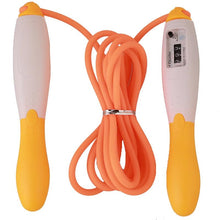 将图片加载到图库查看器,Unisex Fitness Jump Ropes With Counter Sports Fitness Adjustable Fast Speed Counting Jump Skip Rope Wire Calories Counting Cordless Rope Skipping For Adult Boys Girls