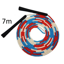 Load image into Gallery viewer, Unisex Group Team Long Jump Skip Rope School Kids PVC Beaded Jump Rope For Skipping Rope Ultra-Lightweight And Adjustable Length Portable Design Secure Non-Slip Grip Training Rope 10m 7m 5m