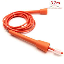 将图片加载到图库查看器,Unisex Jump Rope Stripe Ropes With Plastic Handles For Any Skill Level Sports Segmented Jump Rope For Outdoor Fitness Gym Men Women Kids Best For Sports Outdoors Jumping Rope 2.9m