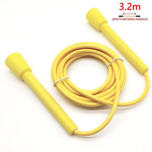 将图片加载到图库查看器,Unisex Jump Rope Stripe Ropes With Plastic Handles For Any Skill Level Sports Segmented Jump Rope For Outdoor Fitness Gym Men Women Kids Best For Sports Outdoors Jumping Rope 2.9m
