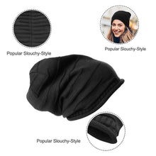 Load image into Gallery viewer, Unisex Knit Beanie Slouchy Baggy Hat
