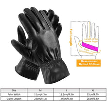 将图片加载到图库查看器,Unisex Leather Winter Warm Gloves