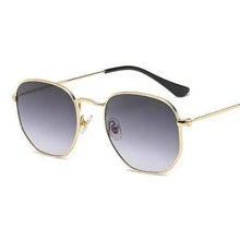 Load image into Gallery viewer, Unisex Luxury Summer Square Men Sunglasses UV400 Sun Glasses Women Metal Frame Glasses Ladies Eyewear
