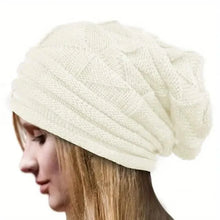 Load image into Gallery viewer, Unisex Oversized Knitted Baggy Beanie