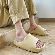 Load image into Gallery viewer, Unisex Slippers For Boy Girl Home Summer Women Home Flip Flops Soft Bottom Unisex Slides Beach EVA Open Toe Soft Slippers Non-Slip Soft Shower Spa Bath Pool Gym House Indoor Sandals