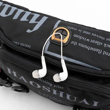Load image into Gallery viewer, Unisex Stylish Multiple Pockets Fanny Pack Men Waist Packs Travel Adjustable Waist Band Outdoor Portable Modern Fanny Bag