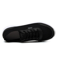 将图片加载到图库查看器,Unisex Summer Sneakers Breathable Casual Shoes Couple Fashion Lace Up Mens Mesh Flats Comfortable Walking Footwear Fashion New Lightweight Casual Sneakers