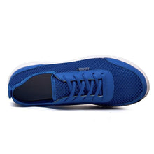 将图片加载到图库查看器,Unisex Summer Sneakers Breathable Casual Shoes Couple Fashion Lace Up Mens Mesh Flats Comfortable Walking Footwear Fashion New Lightweight Casual Sneakers