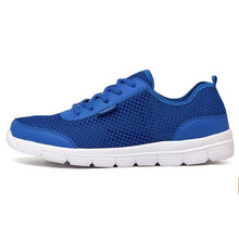 将图片加载到图库查看器,Unisex Summer Sneakers Breathable Casual Shoes Couple Fashion Lace Up Mens Mesh Flats Comfortable Walking Footwear Fashion New Lightweight Casual Sneakers