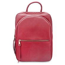 Load image into Gallery viewer, Unisex Super Soft Premium Vegan Leather Travel Backpack with 6 Compartment