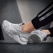 Load image into Gallery viewer, Unisex White Sneakers Mesh Sports Trainers Running Summer Mens Flat Casual Sport Shoes Casual Sports Tennis Road Sneakers Comfortable Modern Design