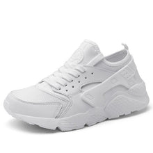 Load image into Gallery viewer, Unisex White Sneakers Mesh Sports Trainers Running Summer Mens Flat Casual Sport Shoes Casual Sports Tennis Road Sneakers Comfortable Modern Design