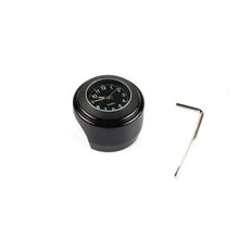 将图片加载到图库查看器,Universal 7/8" Waterproof Chrome Motorcycle Bike Handlebar Mount Quartz Clock Motorcycle Handlebar Clock, Motorcycle Modification Handlebar Mount Waterproof Quartz Clock Watch Accessories Watch Aluminum Luminous Clock Moto Black