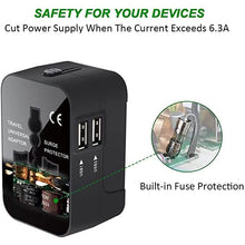 将图片加载到图库查看器,Universal All in One Worldwide Travel Adapter