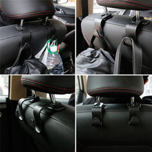 Load image into Gallery viewer, Universal Car Seat Back Hook Car Accessories Interior Portable Hanger Holder Storage Universal Multifunctional Car Vehicle Back Seat Headrest Holder Hanger Holder Hook for Car Bag Purse Cloth Decoration Car Vehicle Back Seat Headrest Hanger Holder Hook