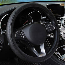 Load image into Gallery viewer, Universal Car Steering Wheel Cover Skid Proof Auto Steering- Wheel Cover Anti-Slip Embossing Leather Auto Car Steering Wheel Cover Auto Steering- Wheel Cover Microfiber Leather Viscose Breathable Anti-Slip Anti-Slip Embossing Car-styling Car Accessories