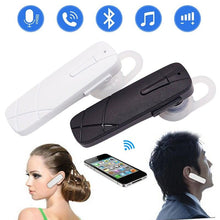 Load image into Gallery viewer, Universal Single Bluetooth Stereo Mini Earphone Handsfree Bluetooth Waterproof Headphone With Mic Ear Hook Gym Workout Sweat Resistance Sport Headset Painless Wearing With Earbuds Comfortable Earphone