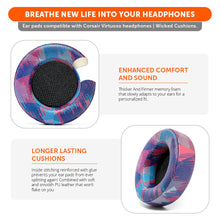 Load image into Gallery viewer, Upgraded Corsair Virtuoso Ear pads