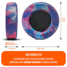Load image into Gallery viewer, Upgraded Corsair Virtuoso Ear pads