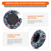 Load image into Gallery viewer, Upgraded Corsair Virtuoso Ear pads