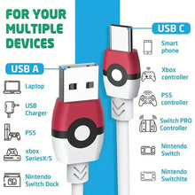 将图片加载到图库查看器,USB C Charging Cable For Nintendo Switch