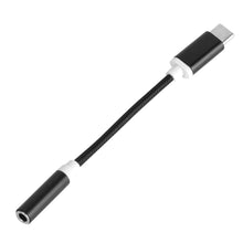 Load image into Gallery viewer, USB-C Type C Adapter Port to 3 .5mm Aux Audio Jack