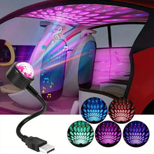 将图片加载到图库查看器,USB Music Rhythm Magic Stage Effect Projection Lamp