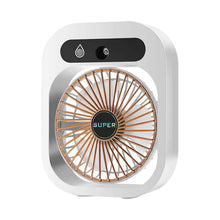 Load image into Gallery viewer, USB Rechargeable Desktop Spray Fan