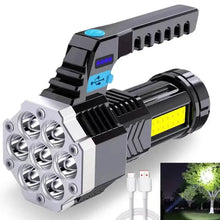 将图片加载到图库查看器,USB Rechargeable High Power LED Flashlight