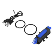将图片加载到图库查看器,USB Rechargeable Waterproof Mountain Bike Lamp Warning Cycling Taillight Bike LED Headlight Tail Light Ultra Bright Bicycle LED Safety Light Waterproof Cycling Taillight For Electric Scooter