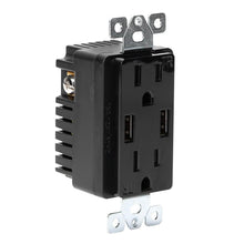 将图片加载到图库查看器,USB Wall Outlet Dual 2.4A USB Wall Charger