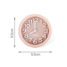 Load image into Gallery viewer, USB/AAA Powered LED Digital Clock Wooden Alarm Clock Table Clock Wooden Digital Alarm Clock with Wireless Charging 3 Alarms LED Display Sound Control and Snooze Dual for Bedroom Bedside Office Voice Control Electronic Clock Desktop Decor