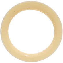 Load image into Gallery viewer, 38mm Peach Flesh Tone Silicone Ultra Soft Double Flare Tunnel Plug Set