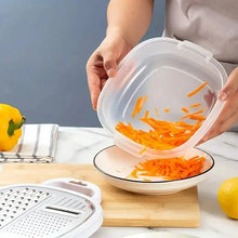 Load image into Gallery viewer, Vegetable Cutter With Lid And Drainer Basket