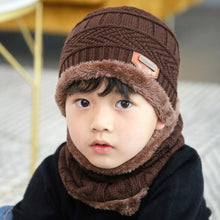 将图片加载到图库查看器,Velvet Cap Parent Child Super Warm Winter Balaclava Beanies Knitted Hat Scarf For Girl Boy Hats Outdoor Sport Warm Beanies Hat For Men Knitted Hats Bandana Hiking Camping Kid Neck Warmer Cap Winter Balaclava Beanies Mother Hat Women Warm Thick Balaclava
