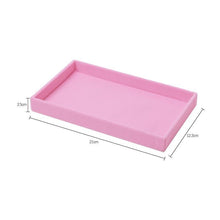 Load image into Gallery viewer, Velvet Jewelry Tray Handicraft Accessories Storage Ring Earring Necklace Finished Product Display Box Grey Beige Organizer Jewelry Storage Organizer Drawer Tray for Necklaces, Rings, Bracelets and Earrings