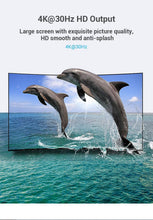 将图片加载到图库查看器,Vention DP To HDMI Adapter And 4K DP To HDMI Video Audio Converter for PC Laptop Projector Monitor