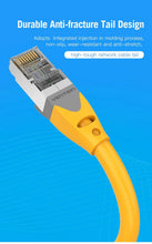 Load image into Gallery viewer, Ethernet Cable CAT6A 10Gbps RJ 45 Network Cable Lan RJ45 Patch Cord Router CAT 6 Cable Professional LAN Shielded Cable Gold Plated RJ45 Connector For Gaming Laptop
