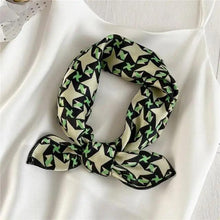 Load image into Gallery viewer, Versatile Square Silk Scarf For Women Fashionable Printed Small Neck Scarfs Office Lady Hair Band Foulard Hand For Female Bandana Shawl