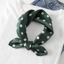Load image into Gallery viewer, Versatile Square Silk Scarf For Women Fashionable Printed Small Neck Scarfs Office Lady Hair Band Foulard Hand For Female Bandana Shawl
