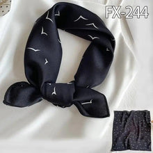 Load image into Gallery viewer, Versatile Square Silk Scarf For Women Fashionable Printed Small Neck Scarfs Office Lady Hair Band Foulard Hand For Female Bandana Shawl