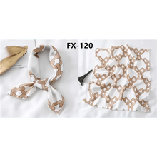 Load image into Gallery viewer, Versatile Square Silk Scarf For Women Fashionable Printed Small Neck Scarfs Office Lady Hair Band Foulard Hand For Female Bandana Shawl
